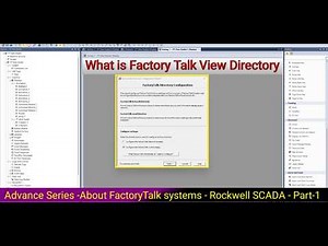 What is Factory talk view Directory || Factory talk View System || Rockwell Automation