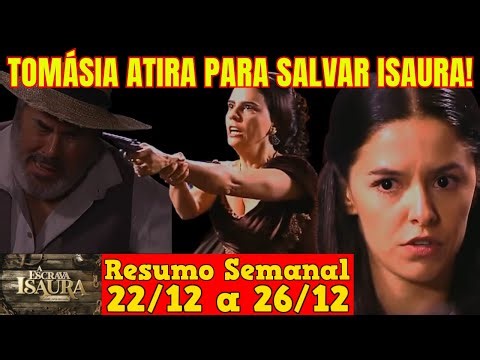 The Slave Isaura - 😍 Weekly Summary of the Soap Opera The Slave Isaura from December 22nd to 26th!