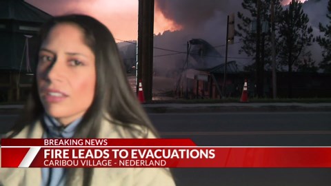 Fire at Caribou Village Shopping Center leads to evacuations