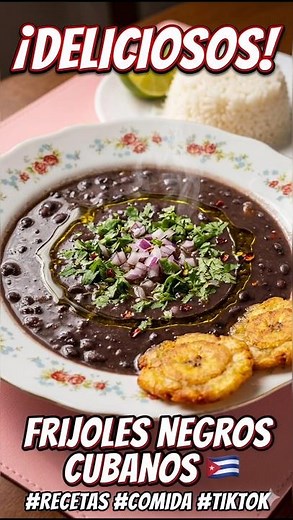 Frijoles Negros Cubanos 🇨🇺👌