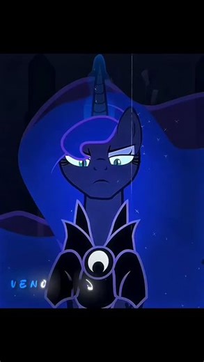 Galaxice | I...AM NIGHTMARE 🥶💪 Credits: venom_yt24 #mlp #mylittlepony #luna #pony #nightmareluna | Instagram