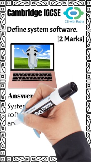 What is System Software? IGCSE CS 0478 | 2210 Explained with Examples