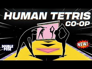 HUMAN TETRIS HARD LEVEL Immersive Interactive Warm Up #4 double pose