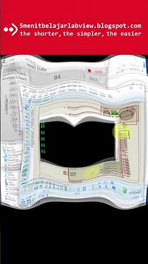 How to connect the GUR03 to LabVIEW using Proteus simulation? #5menitbelajarlabview.blogspot.com