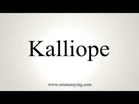 How To Pronounce Kalliope