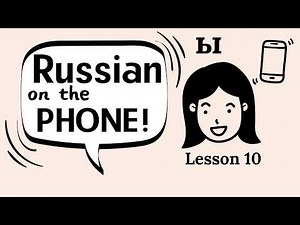 Super easy Russian language lessons for beginners. Lesson 10