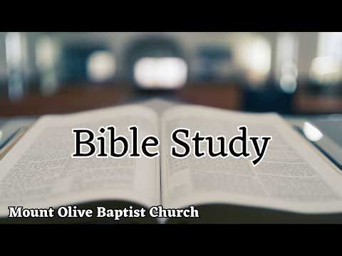 Bible Study l March 21, 2026 l Passion Week Timeline: From Palm Sunday to Resurrection Sunday