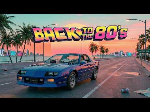 It's summer 1982, you're driving in Miami | nostalgia throwback playlist