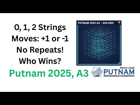 Putnam 2025, A3 | A Game Problem Explained