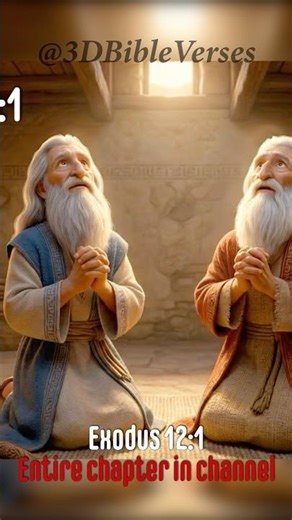 Gods speaks #animated #bible #verses Exodus 12:1
