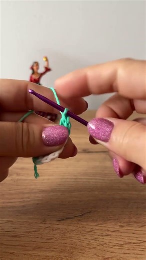 Magic loop #crochet #handmade #knitting #crochettutorial