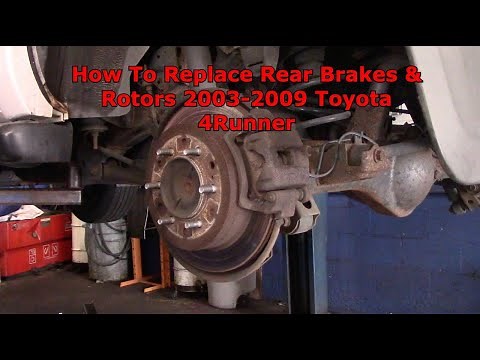 Rear Brakes 2003-2009 Toyota 4Runner