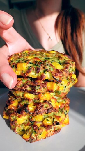 Delicious Zucchini Corn Fritters Recipe for Sunday Brunch
