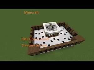 Minecraft Grand Staircase Tutorial (New)