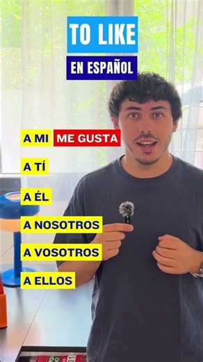 ❤️✨ El verbo GUSTAR en español ✨