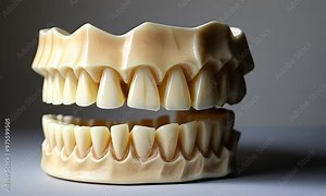 Detailed close-up of carved human skull model with ai generated. Stock Video