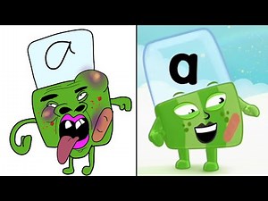 Alphablock - The Alphabet A - Z (a - m) - Drawing Meme | Part 1