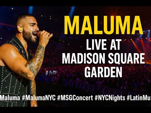 Maluma Live at Madison Square Garden 2025 – Epic NYC Concert Night 🌆🎶 | Video Project
