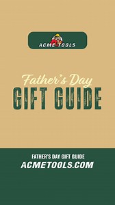 Looking for the perfect Father's Day gift? Our ultimate Father’s Day Gift Guide for the tool-loving dad is HERE! We've rounded up the best power tools, gadgets, and accessories he'll actually use and love. Find the perfect present and make his day with our Father’s Day gift guide at AcmeTools.com! SHOP NOW: https://www.acmetools.com/fathers-day-gift-guide.html | Acme Tools