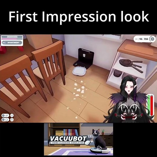 Quick First Impressions: VacuuBot: Home Cleaning Simulator