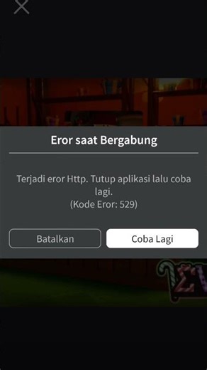error kode 529 artinya kan...