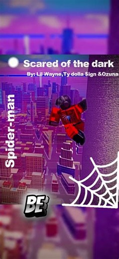 Spider-Man scared of the dark #like #subscribe #lyrics #spiderman #marvel