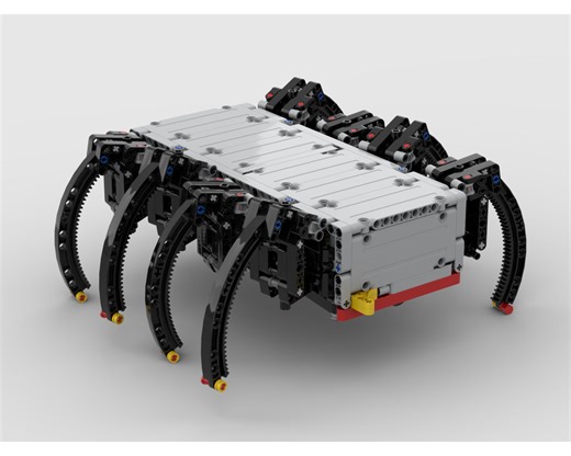 LEGO MOC-95665 Walking box 42082   42095 (Technic 2021)
