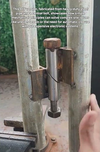 DIY Heavy-Duty Gravity-Action Rising Hinge | Self-Closing Gate Mechanism