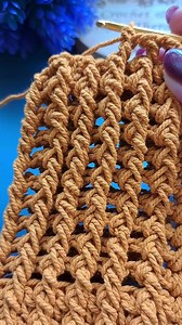 Beautiful #crochet Front Post Double Crochet Net Pattern #crochetandcraftstherapy #handmade #diy | Crochet & Crafts Therapy