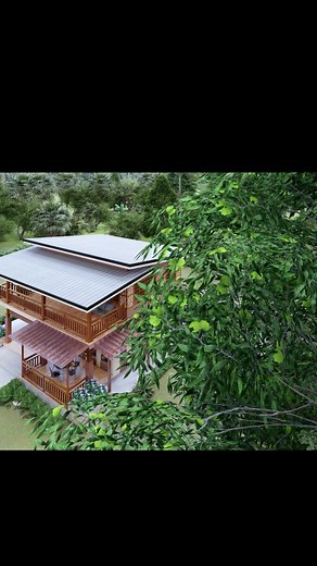 Simple 4 Bedroom Two-Storey House Design