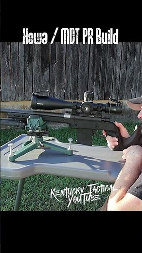 Howa 1500 Barreled Action, MDT XRS Chassis, Discovery Optics XED 6x36-56