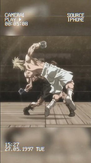 The Effect of Iron Fist | Kamogawa vs Anderson - Hajime no Ippo
