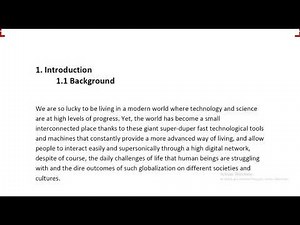 Research Proposal example: Translation subject (Manouba Univ)