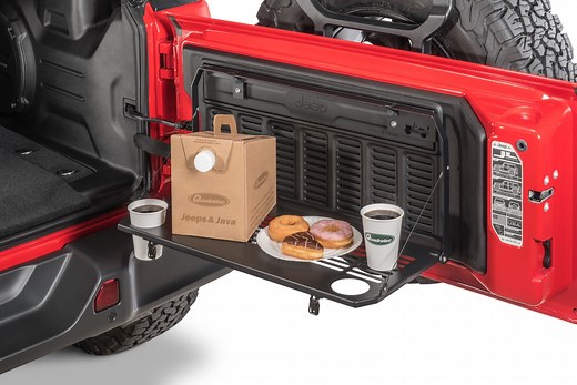 Mopar 82215416AD Tailgate Table for 18-22 Jeep Wrangler JL