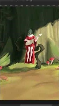 Drawing a Forest Elf | Speedpaint