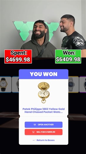 We Spent Our Last $5,000 On Patek Philippe Mystery Boxes!😁 #rillabox #mysterybox #patekphilippe #patekphilippenautilus #patek #patekphilippeaquanaut FREE Box - https://rillabox.com/ref/mysterymilo2 | Myst Milo