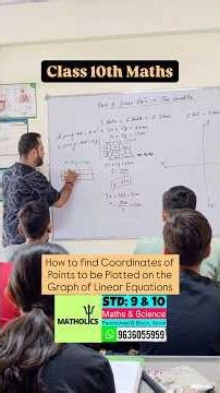 ⁉️How to Draw Graph of Linear Equtions #class10maths #graph #math #maths #linearequations #class10