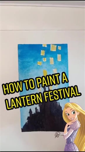Step-by-Step Guide: Painting a Tangled Lantern Festival Scene