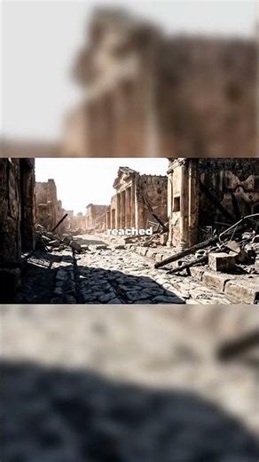 1000 Degree Gas Turned People to Ash Instantly #pompeii #viralhistory