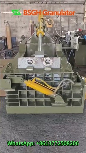 Metal Baling Press Machine for Easy Gas Tank Compaction | High-Efficiency Metal Baler