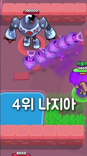 브롤스타즈 하이퍼차지 데미지 순위 Top 10