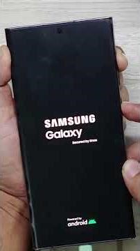 Hard Reset - Samsung Galaxy S22 Ultra #shorts #shortvideo #ytshorts