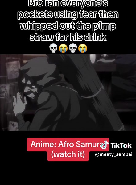 Afro Samurai Lemonade Bar Scene