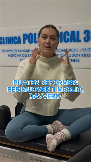 Cliniche Polimedical360 on Instagram: "✨ Muoversi meglio cambia il modo in cui vivi ogni giornata. Il Pilates Reformer è un metodo sicuro, progressivo e adatto a tutti: ti aiuta a rinforzare il corpo, migliorare la mobilità e ritrovare controllo nei movimenti, anche se riparti da zero o stai recuperando da un infortunio. 📅 Open Day Pilates Reformer – prima prova gratuita Un’occasione esclusiva per conoscere il metodo e capire se è quello giusto per te, guidato da istruttori qualificati in un am