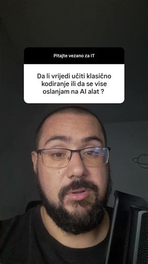 Da li učiti programiranje ili AI alate? #programming