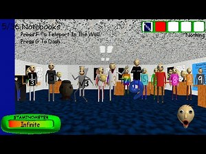 The most unbalanced number slop mod ive ever played.. Trouble-O-Number's (baldis basics mod)