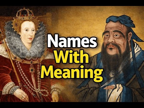 Names With Meaning: From Native to English and Chinese (Part 3A)