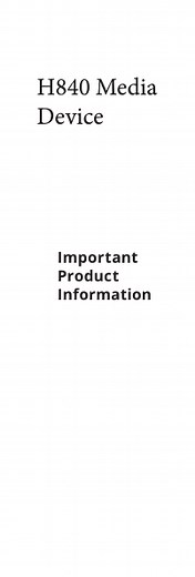 Google H2G2-42 H840 Device User Manual