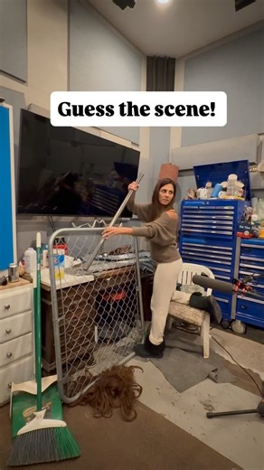 ReelFoleySound-Sanaa Kelley on Instagram: "Guess the scene 🎬👀 Chains, a bed frame, and a whole lot of imagination. What do you think this scene is? 😏🔊 #GuessTheScene #FoleyArtist #ReelFoleySound #BehindTheScenes #FoleyLife #SoundForFilm #FilmSound #PostProduction #MovieMagic #WomenInSound #BTSFilm #CreativeChaos"