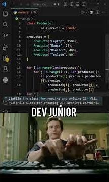 NOVATO vs EXPERTO en Python 😱🔥 — ¿Cómo ordenan objetos SIN escribir comparaciones manuales? #python